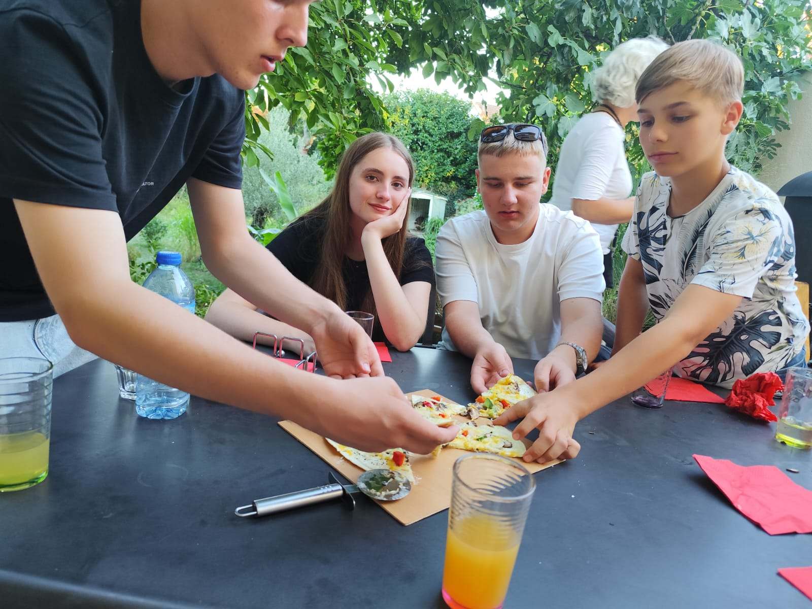 Besuch der ukrainischen Jugendlichen in Straßburg