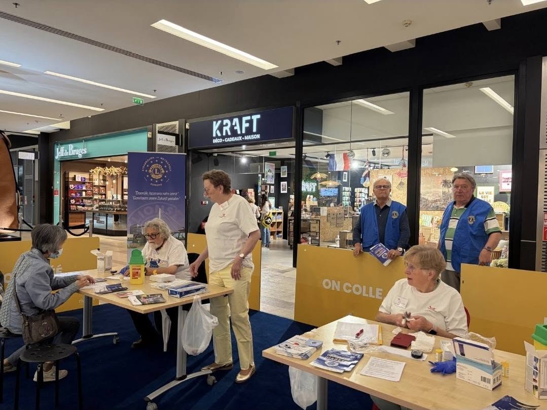 Aktion zum Welt-Diabetestag im Rivétoile